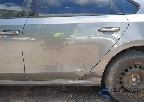 2014 Volkswagen Passat 2.5L S from USA, damaged, VIN 1VWAP7A37EC018693